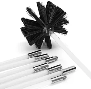 30 Feet Flexible Lint Remover Fireplace Chimney Cleaning Brushes Dryer Vent Cleaner Kit