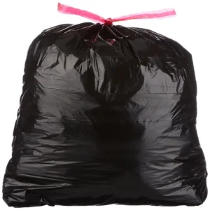 30 Gallon Large Trash Bag with Draw Strings 1.2 Mil