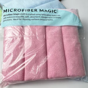 300GSM Eco friendly Microfiber Cleaning Cloth 80/20 Microfiber Car Wash Clothes