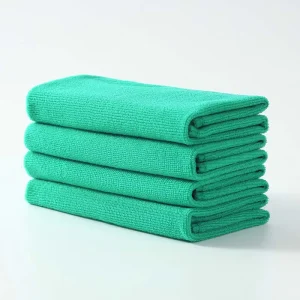 300gsm 40*40cm Lint Free Microfiber Cleaning Cloth Super Absorbent Car Washing Towel for Household Us Kitchen Cleaning Towel