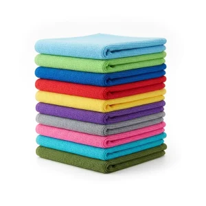 300gsm All Purpose Microfiber Cloths 30x30cm Warp Knitted Towel Quick Dry Car Kitchen Cleaning Towel Dish Cloth