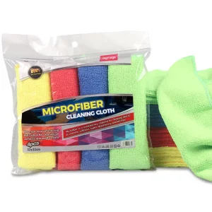 300gsm Custom Microfiber Cleaning Cloth for Car Cleaning Auto Detailing Absorbent Lint Free Bulk Car Wash Towels 12×12