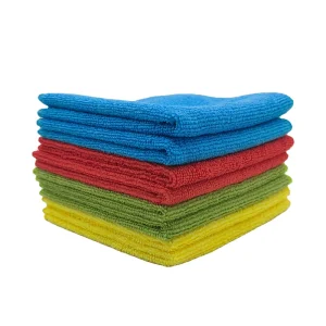 300gsm High Microfiber Warp Knitted Cloth Lint Free Towel Car Detailing Kitchen Cleaning Multi Purpose Microfibre Rag