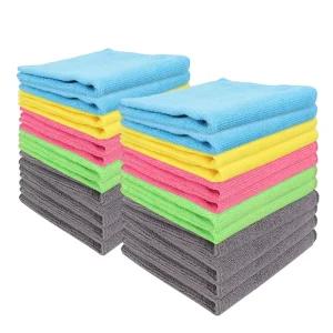 300gsm Microfiber Cleaning Cloth Cleaning Towel Warp Knitted Quick Dry All Purpose Microfiber Clothe Home Kitchen Car Towel