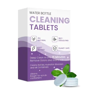304 Bottle Descaler Water Container Cleaning Tablets Cleaning Tablets Bowl Cup Cleaning Detergent Tablets