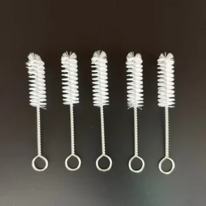 304 Stainless Steel Nylon Bristle Multifunctional Cleaning Brush Test Tube Brush Water Cup Teapot Cleaning Tool