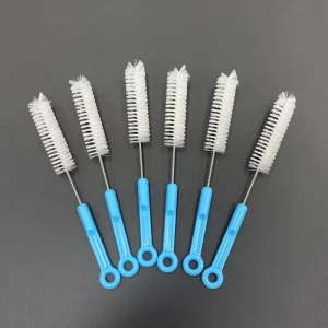 304 Stainless Steel Nylon Water Cup Brush Straw Brush Bottle Soy Milk Machine Wall Breaking Cleaning Brush