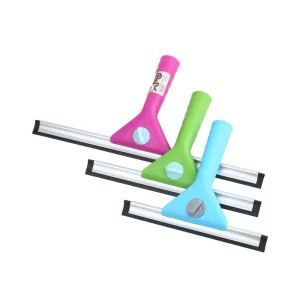 30cm Eco Friendly Rubber Window Squeegee with Plastic Handle for Car Window Cleaning (METIS Model 0139)