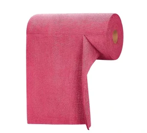 30pcs Custom Logo Quick Dry Kitchen Disposable Microfiber Cleaning Cloth Roll Strongly Absorbent Tear Towel for Dish Usage