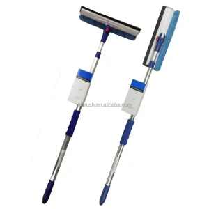 33-59 Inch Telescopic Car Window Wiper Car Window Squeegee Extension Car Window Cleaner Swivel Window Squeegee