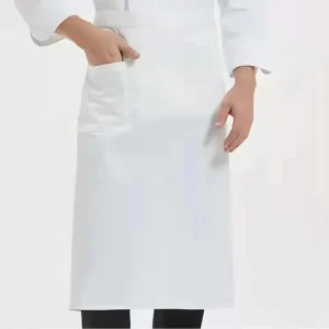 340Gsm Polyester High Quality Half Length Apron Semi Length Apron