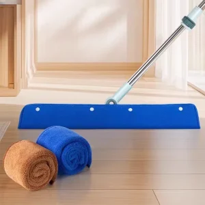 35/50cm Customized Size Silicone Broom Rag Cleaning Replacement Cloth Window Squeegee Cover Scraper Mop Microfiber Cloth Cover