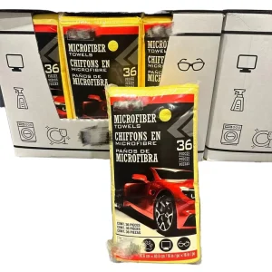 350gsm Ultra Soft Microfiber Car Cleaning Towel 80/20 Blend Lint Free Absorbent Detailing Cloth for Auto and Home Kitchen