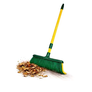 35cm Gartenbesen Curved Bristle Patio Broom Outdoor Sweeping Tool