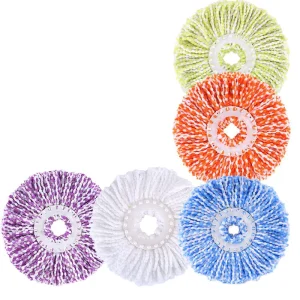 360 Degree Rotation Magic Mop Cloth Cleaning Pads for Reusable Mop Pads Are Durable and Easy to Replace Mop Refill