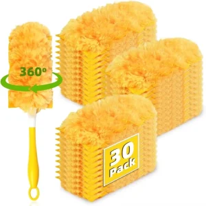 360° Disposable Refills Static Dusters Feather Cleaning Duster Compatible with Duster
