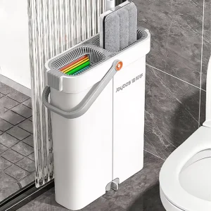 360 Magic Self Wringing Mop Limpeza Pad Cleaning Floor Smart Mops Washed Flat Whinger Microfiber Mop Set