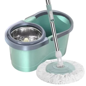 360 Rotating Microfiber Mop Magic Mop Easy Spinning Floor Accessories Household Cleaning Tool 7pcs Replacement Head