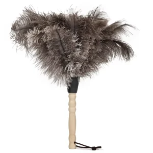 36cm 48cm 60cm Natural Ostrich Feather Dusters Wooden Duster Handmade for Home House Cleaning Dust Remove Car Clean