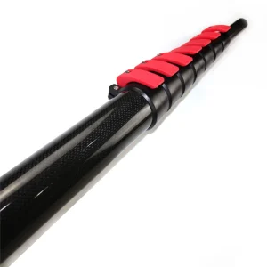 3K 100% Carbon Fiber Telescopic Pole Metal Window Cleaning Tools