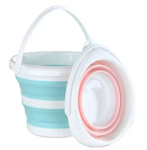 3L 4.5L 9L Portable Collapsible Bucket with Lid Telescopic Folding Bucket with Cover for Car Wash Outdoor