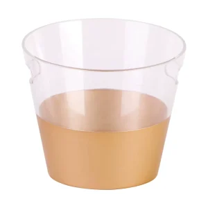 3L Ice Bucket with Metal Holder for Bar Party Hotel Home Kitchen