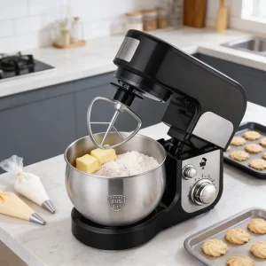 3L Stand Mixer with Power Failure Protection Compact Table Blender