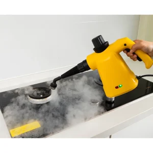 3bar High Temperature Steam 1000w Handheld Steam Cleaner 450mL Tank 9PCS Accessories Deep Cleaning for Kitchen Bathroom Car