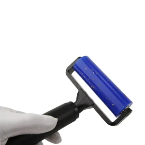 4 6 8 10 Inch Silicone Manual Dust Removal Sticky Roller Anti static Cleaner Tool