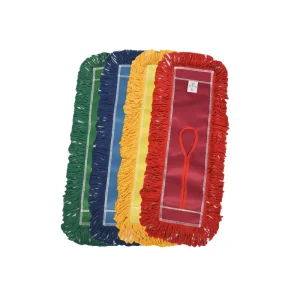 4 Color Cotton Dust Mop Head for Hotel Property Janitor Cleaning