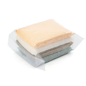 4 Pack Custom Heavy Duty Non Scratch Multi purpose Dish Sponge Scouring Pads for Kitchen Fast Cleaning