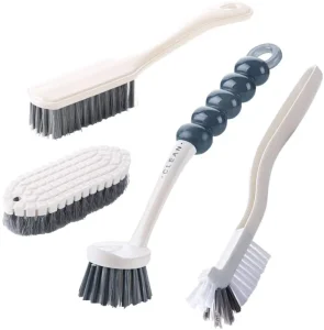 4 Pack Deep Cleaning Brush Set Keyboard Brush Cleaning Shower Scrubber Groove Gap Brush