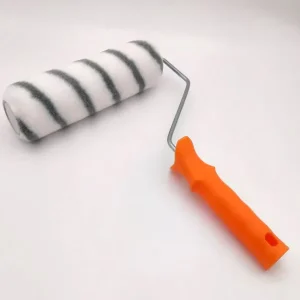 4″ Paint Roller & Parts Mini Paint Roller Long Plastic Handle Rollers for Painting