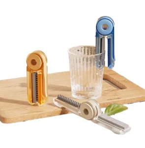 4 in 1 Nylon Kitchen Gap Cleaning Brush Long Handle PP Removable Insulated Cup Mouth Scrubber Multi Function Tool Set