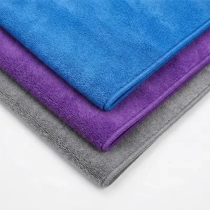 400GSM Microfiber Pet Bath Towel Super Absorbent Quick Dry Dog Drying Cloth Soft Puppy Washcloth for Grooming and Bathing