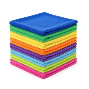 400gsm Microfiber Cleaning Cloth Microfiber Towel Car Ultra Absorbent Car Washing Cloth Lint Free Streak Free Wash Cloth