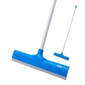 40CM Floor Squeegee TPR Shower Squeegee with 120 Metal Handle Bathroom Floor Wipers