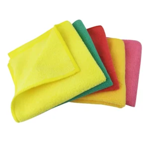 40×40 400gsm Colorful Car Detailing 100% Microfiber Micro Fiber Car Cleaning Cloth Microfiber Towels