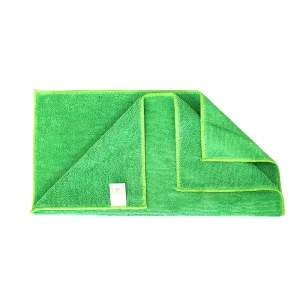 40x40cm Microfiber Cleaning Cloth 280gsm 300gsm Sewing Edge Soft Absorbent Lint Free Quick Dry for Dish Car & Home