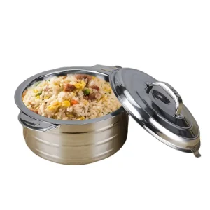 410 Stainless Steel Double-Wall Stock Pot and Lunch Box Food Container with Lid