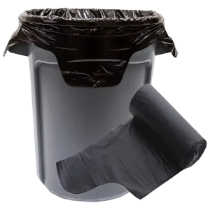 42 Gallon Contractor Trash Bag with Tie Flap for Construction Site