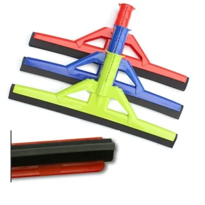45CM Floor Squeegee with Long Handle Foam Squeegee Wiper for Water and Hair Remove Wide Floor Wiper Sweeper