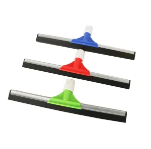 45cm Metal Plastic Floor Squeegee Steel Material Floor Wiper with Long Metal Pole