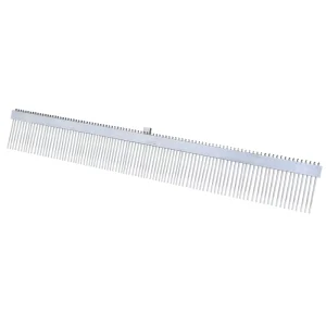 48-inch Industrial Grade Aluminum Texturing Broom Flat Wire Texture Broom with 3/4 Inch Spacing Without Handles