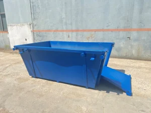 4CBM Stackable Steel Skip Bin Waste Container for Recycling Manufacturing Waste Treatment Machinery