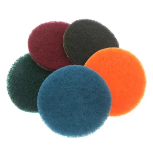 4Inch Scouring Pad Scotched Abrasive Scouring Polyester Scrubbing Pad Polishing Self Grinding Machine Accessories