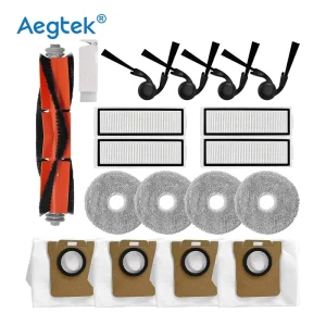 5 5 Pro Spare Parts Replacement Accessories Kit Maintenance Set Compatible with Xiaomi Robot Vacuum