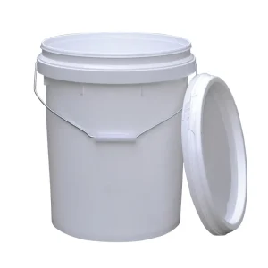 5 Gallon 20 Litre Round Plastic Bucket with Lid and Handle