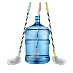 5 Gallon Large Container Bottle Brush Telescopic Cleaning Tool with Long Handle for Purified Water Bucket Keg Cleaning