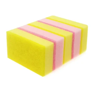 5 Pack Household Synthetic Non scratch Kitchen Dish Washing Sponge Cleaning Soft Scouring Sponge